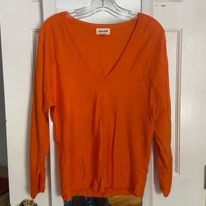 Women's Orange Sweater
